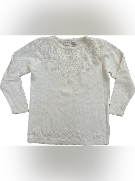 Jaclyn Smith Sweaters - Jaclyn Smith Vintage Beaded Sweater
